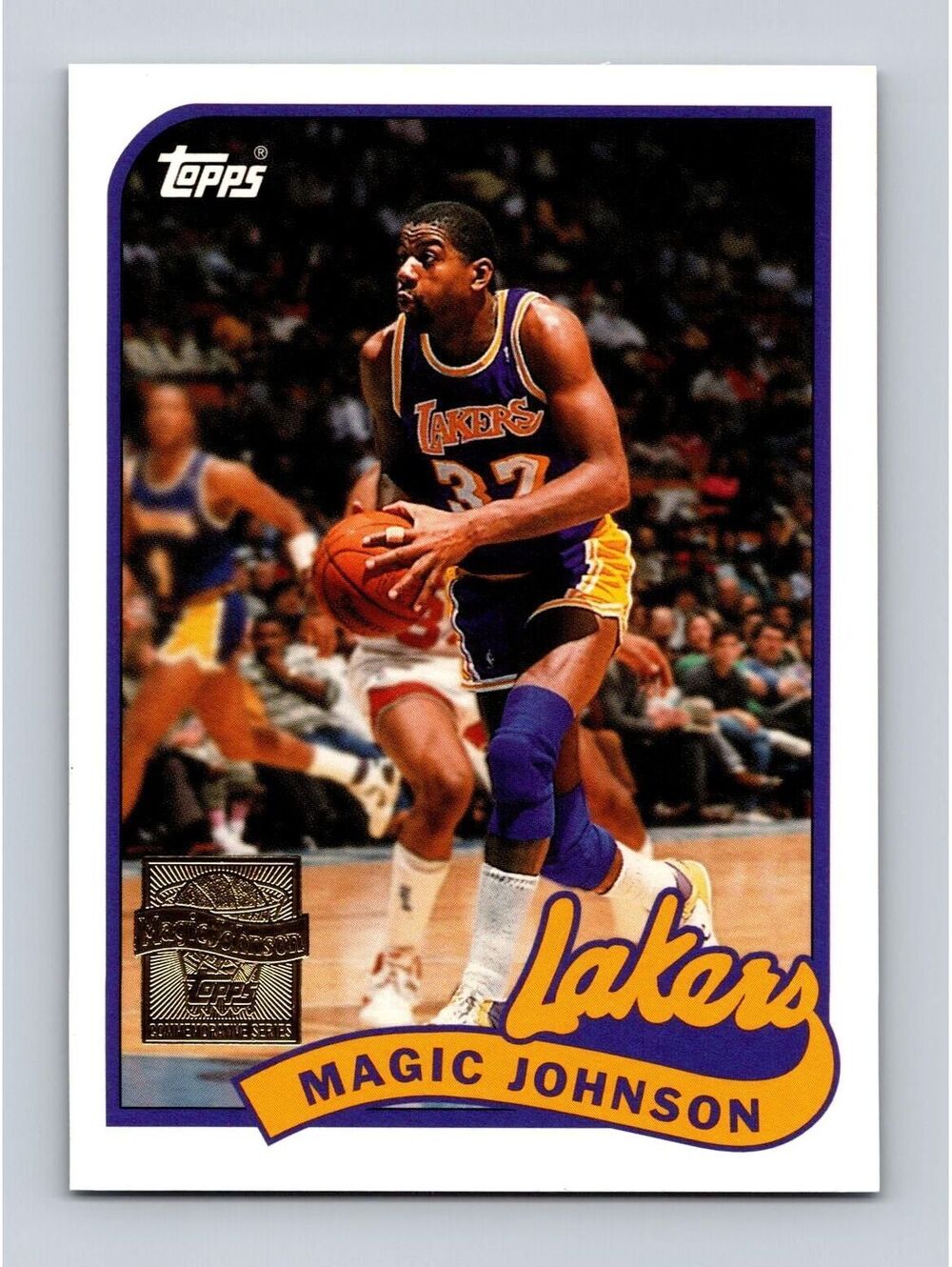 2000-01 Topps #MJ7 Magic Johnson Cards That Never Were Basketball Card